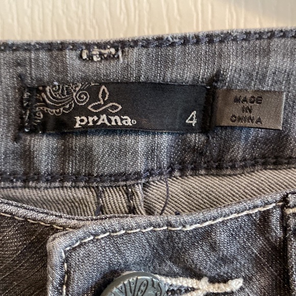 PrAna Grey Stretch Jeans - Size 4 - Picture 3 of 11